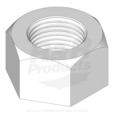 NUT- 5/8-18 JAM BED BAR ADJ Replaces  106-5336