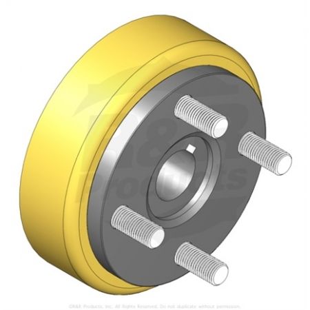 HUB & DRUM ASSY  Replaces  10-6821