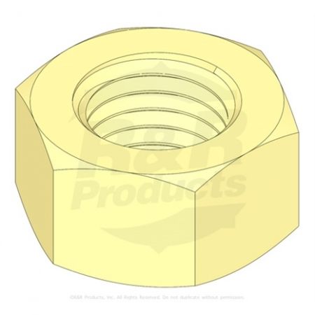 LOCKNUT-HEX - NYLON PATCH M16-2.0  Replaces  107-2562