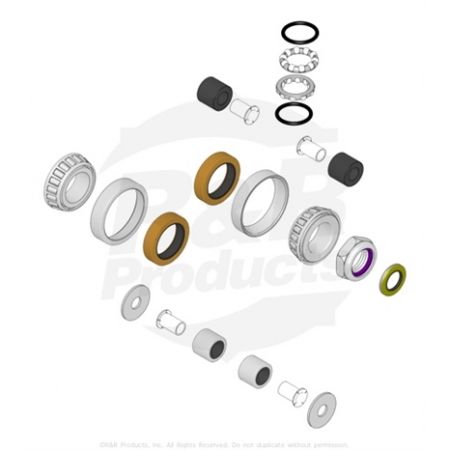 OVERHAUL- KIT Replaces Part Number 255-310
