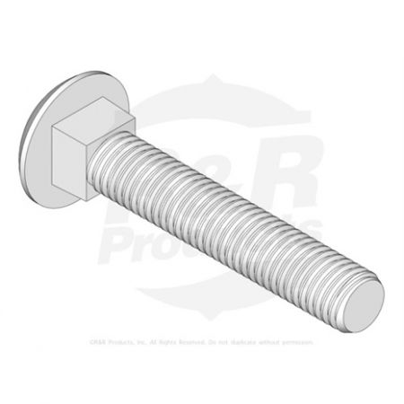 BOLT- Replaces Part Number 1075-7