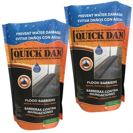 Quick Dam Flood Barrier - 5 ft - 2/Bag