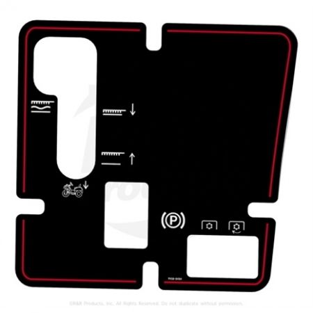 DECAL-LIFT-REAR Replaces  108-8484