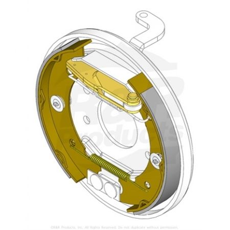 BRAKE-ASSY R/H  Replaces  110-8871