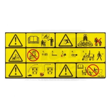 DECAL-DANGER- Replaces 110-8924