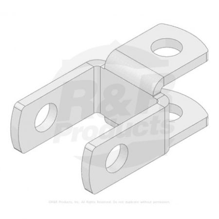 CLEVIS-DOUBLE  Replaces  115-8060