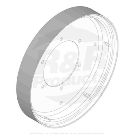 DISC - HALF 4X16 SEMI PNEUMATIC Replaces 12-9460