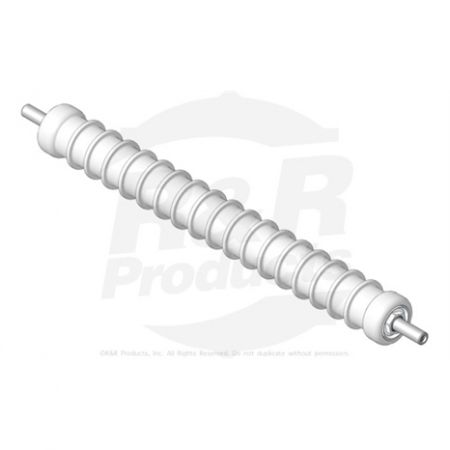 Roller - WIDE GROOVED MACHINED ALUMINUM - 2-1/2 DIA Replaces 115-7386