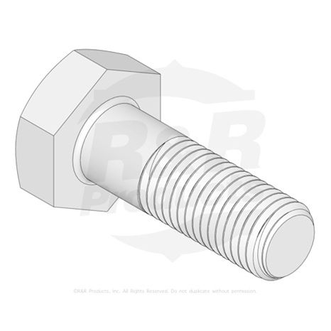 BOLT-HD 1/2-13 X 1-1/2  Replaces 400408