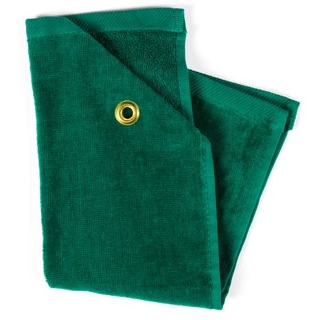Velour Tee Towels - 11" x 18" Pkg/12 Green 