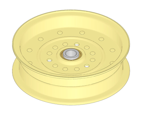 Replaces  TCU29750 PULLEY ASSY  6 IN- W/BRG