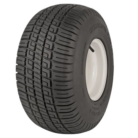 TIRE & WHEEL - 205 65-10 (4 Ply) GREENSAVER  PLUS GT with 10 x 7 STAMP WHITE 4-4