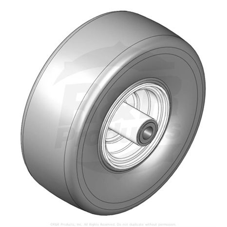 WHEEL-&  TYRE  ASSY - 11X4.00-5 SMOOTH  Replaces  1004023
